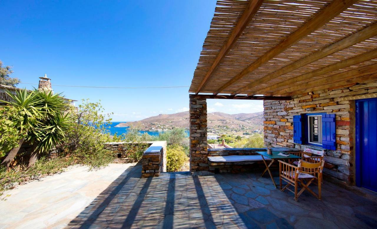 Stone House With A Magical View Villa Otziás Eksteriør billede